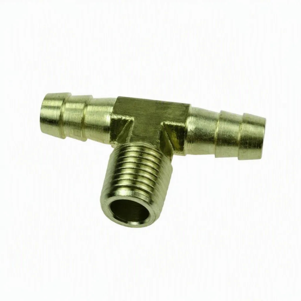 Coats Fitting - Tee - 1/4" Npt X 3/8" Barb X 3/8" Barb (AM8184467)