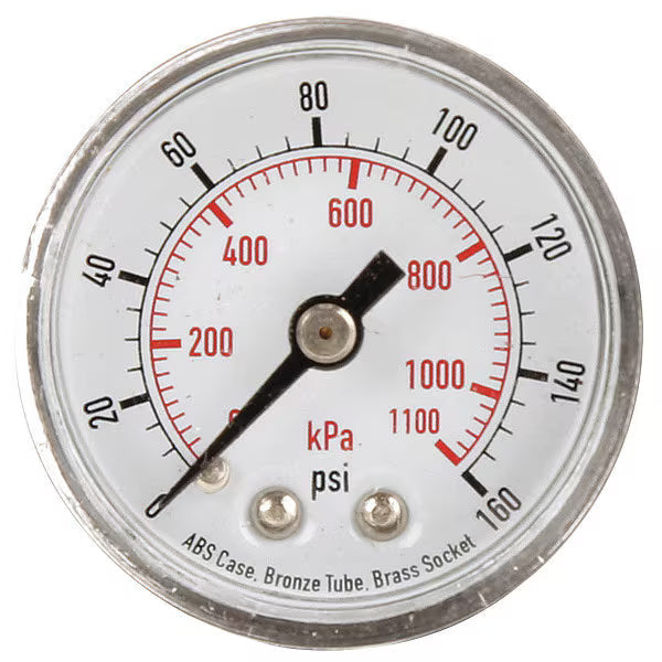 Tire Changer Air Gauge 0-160 | The Coats Company 8108968