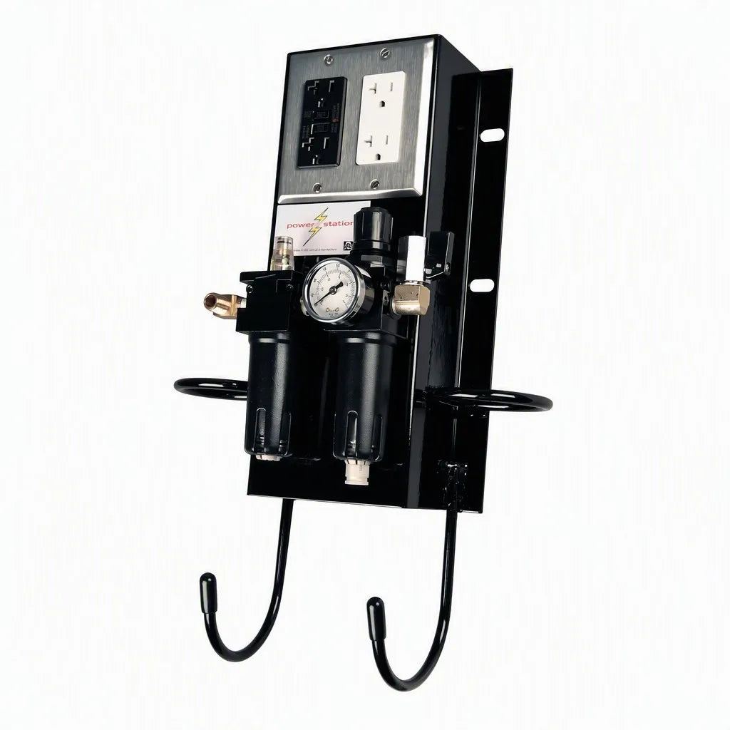Power Station-Black 2-Post Models (BH-7070-K)