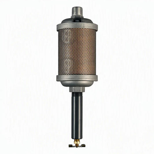 1/2in Alum Oil Non-Mist Muffler Meets Osha All Hoists Any (BH-9642-DF)