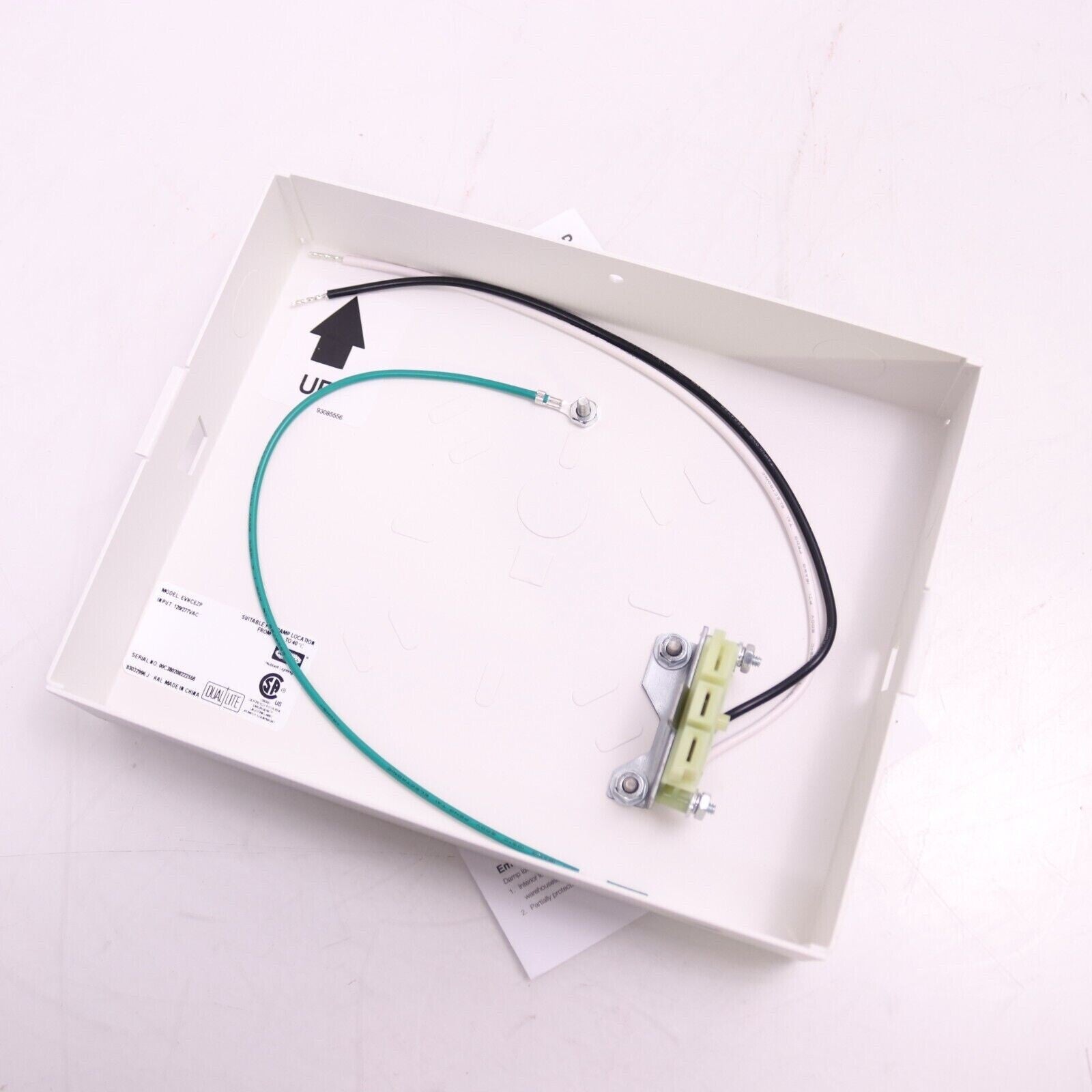 Dual-Lite EVHCEZP Back Box | HUBBELL EVHCEZP