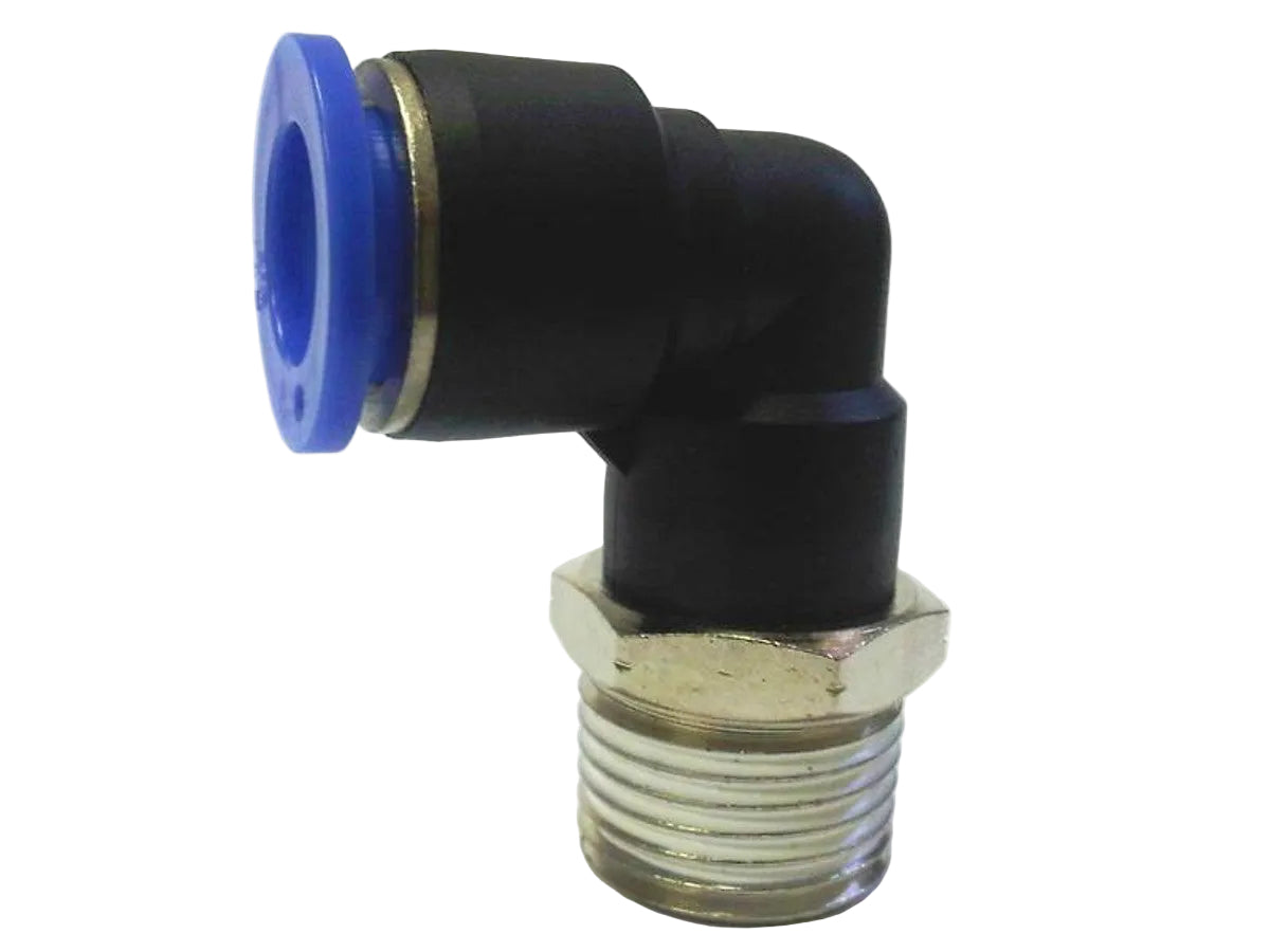 AEPN Push To Connect 90 Elbow Fitting 10 Mm Od - 1/4 Npt Male (MTL10-N02)