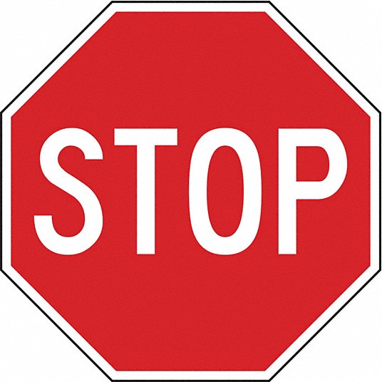 Stop Sign Alum 30x30" | LYLE R1130HA