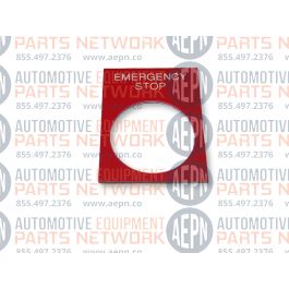 Coats Cover Plate, Red - 8305091 (AM8305091) Featured Image